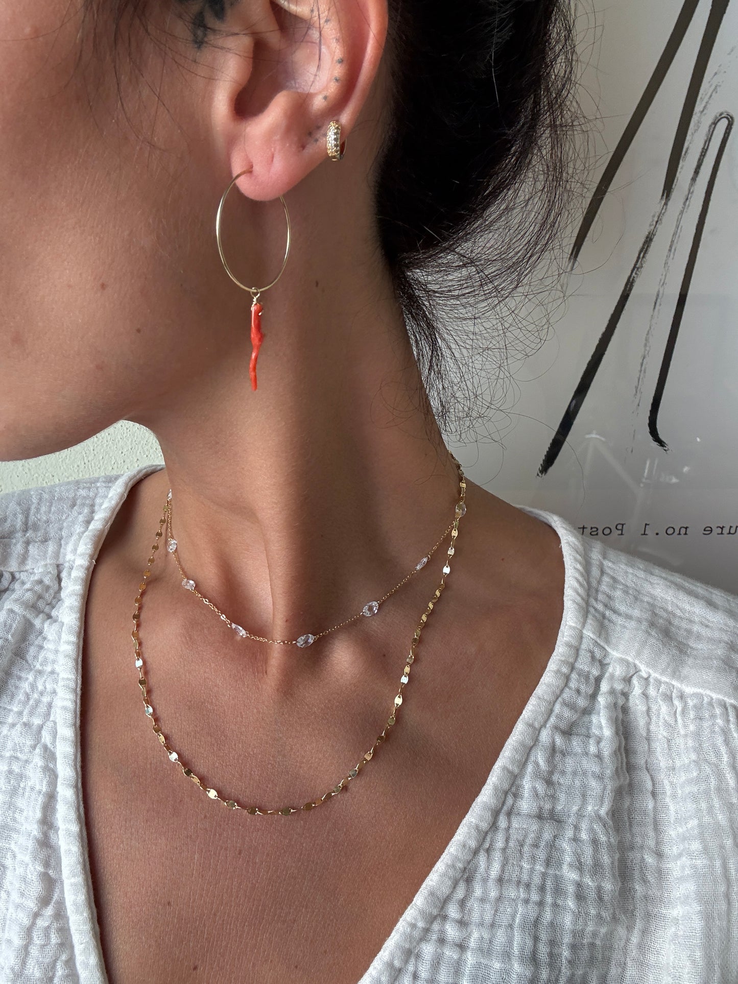 Coral Hoops