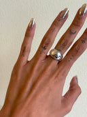 Anello Bombato Silver