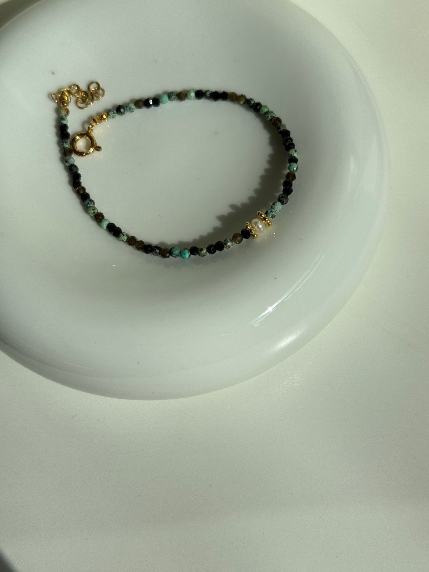 Bracciale Mix Pietre e Perla