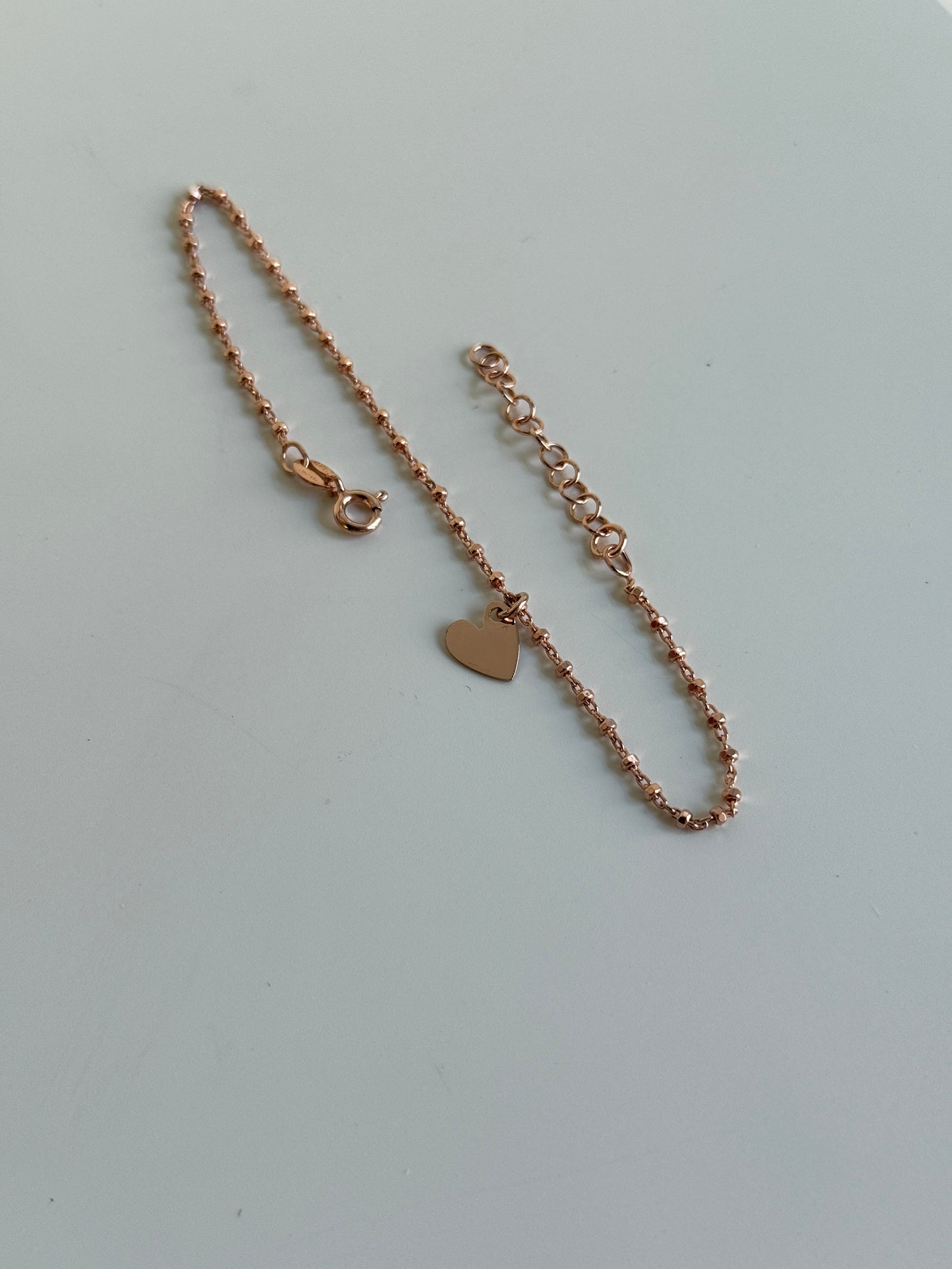 Bracciale Cuore Rosè