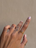 Anello Groumette Zircone