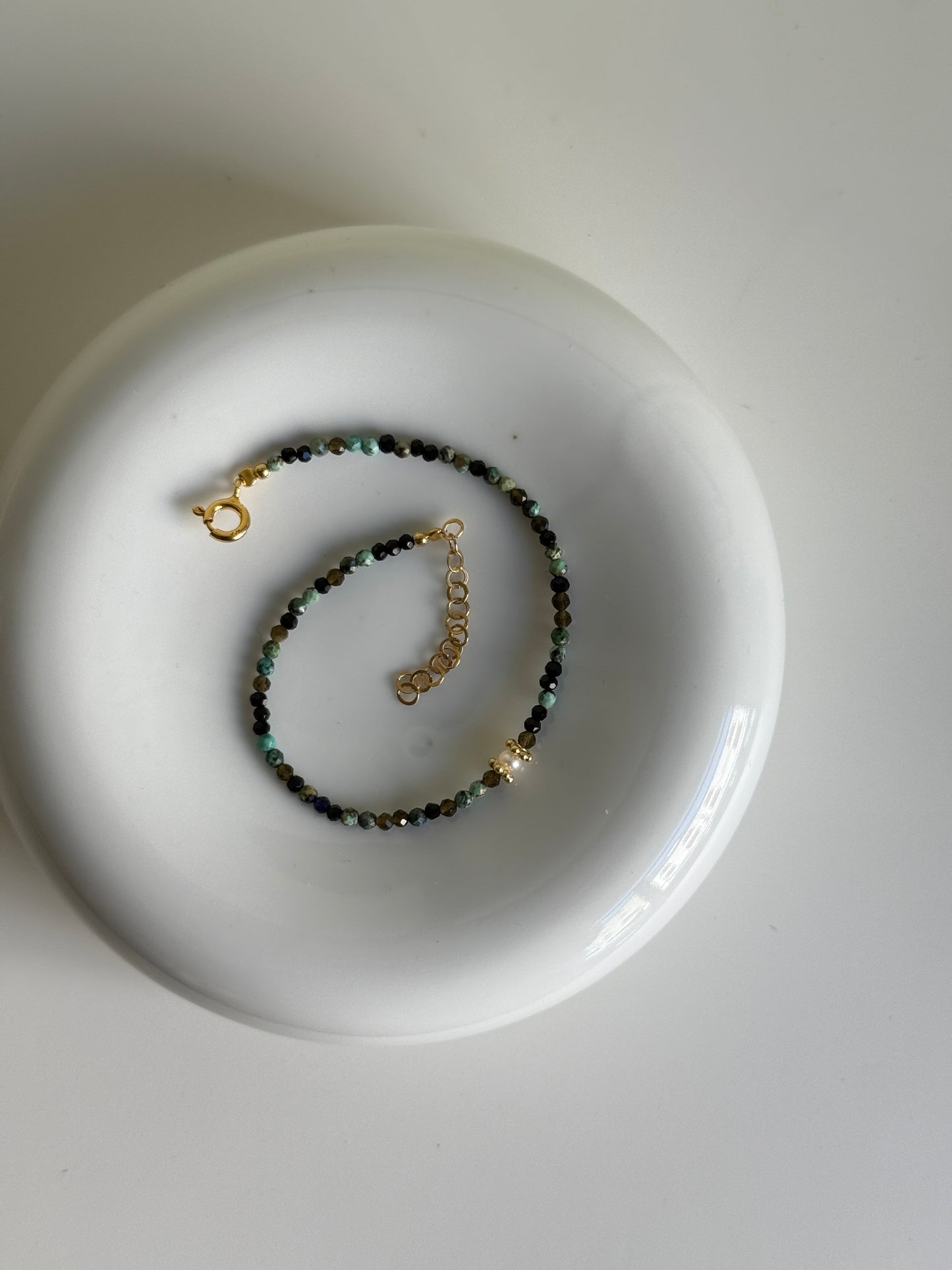 Bracciale Mix Pietre e Perla