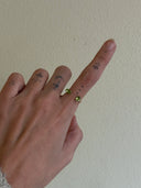 Anello Contrariè Pietre Semipreziose