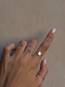 Anello Goccia Piatta