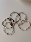 Bracciali elastici con pietre