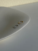 Piercing hoop sottile zirconi
