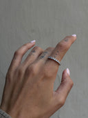 Anello Eternity Zirconi bianchi