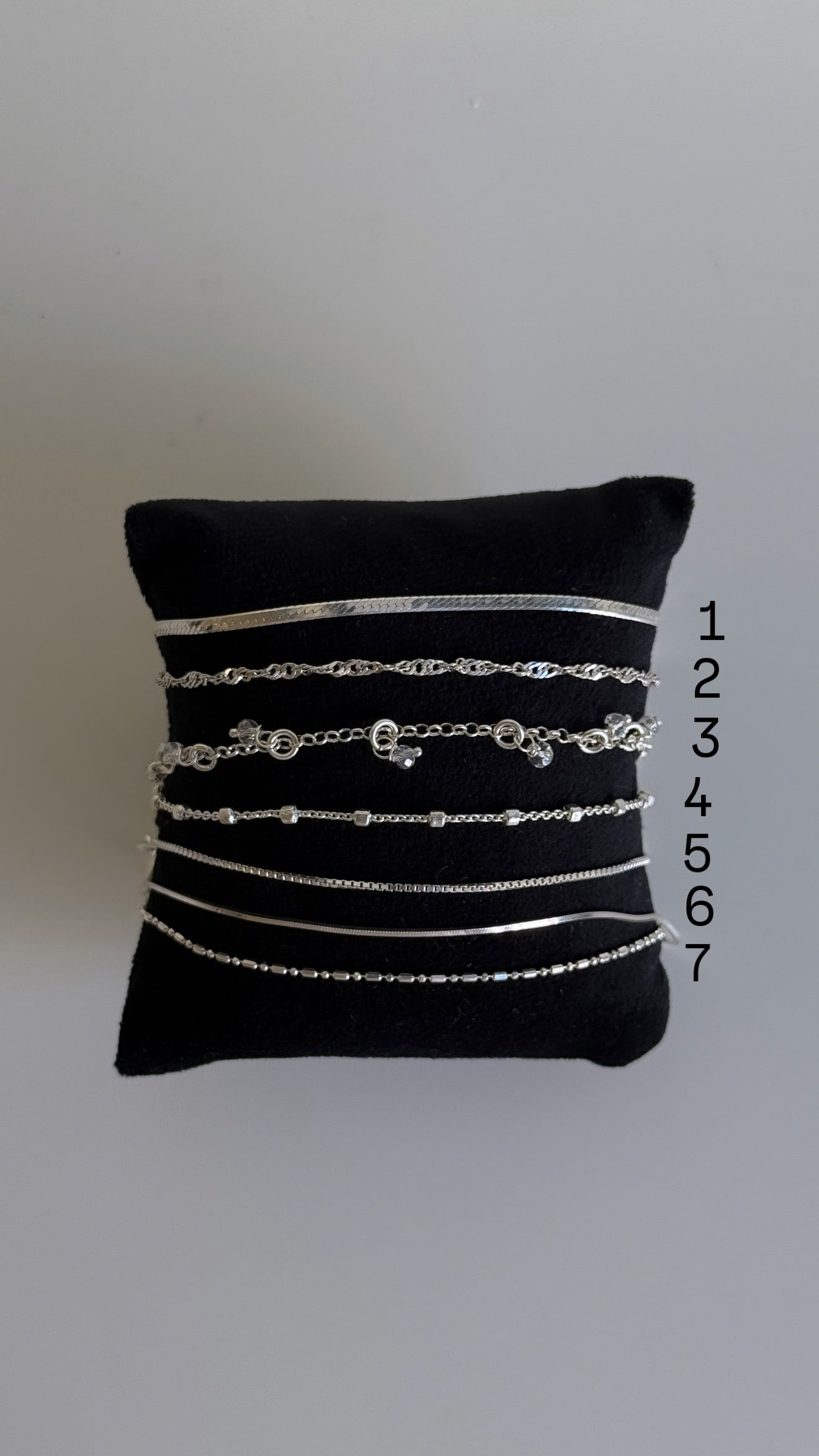 Cavigliera Silver