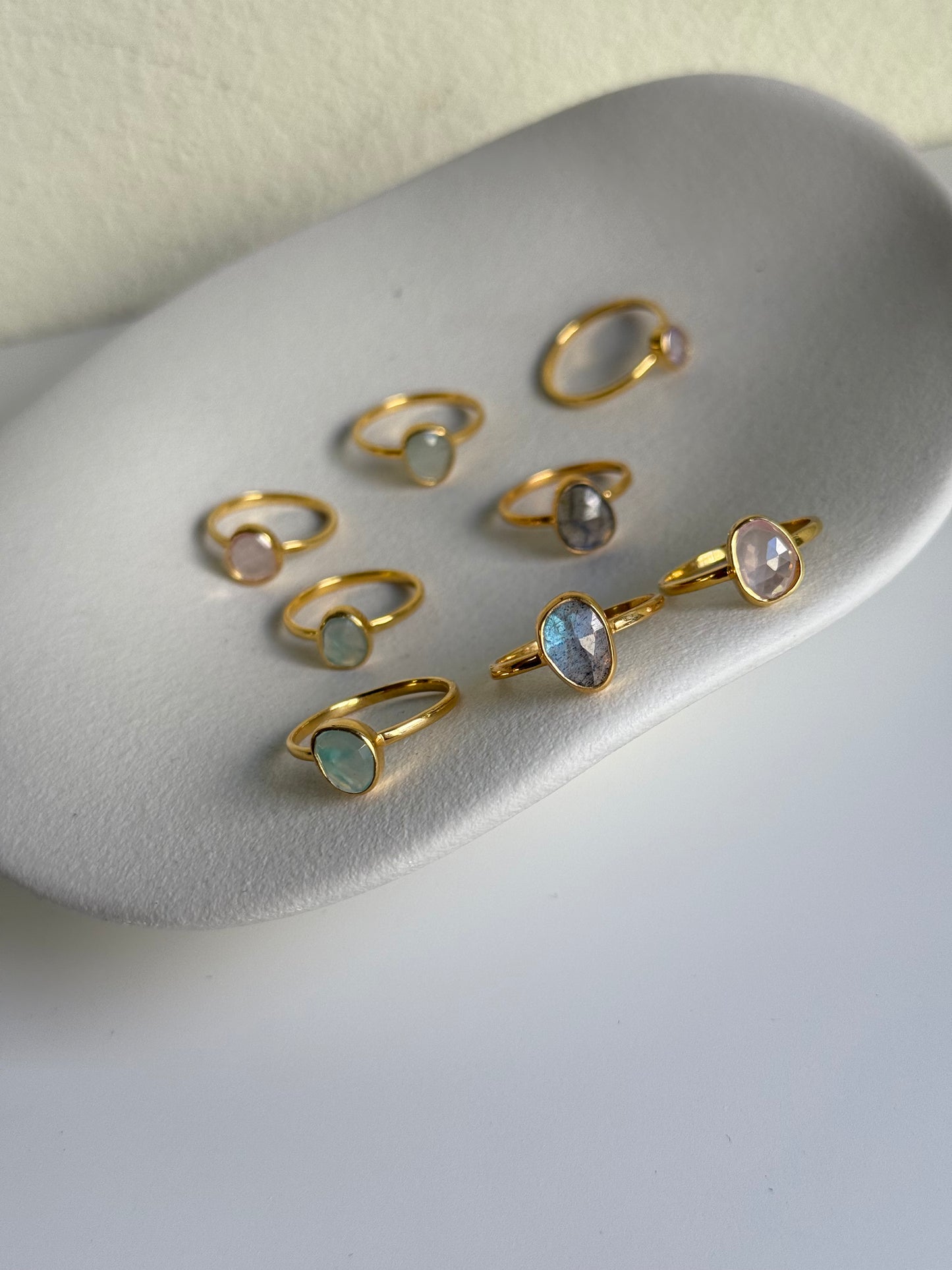 Anello Pietre Semipreziose