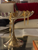 Crystal Leaves Earrings