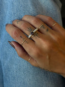 Anello Perle e Zircone