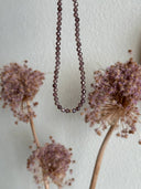 MAUVE NECKLACE