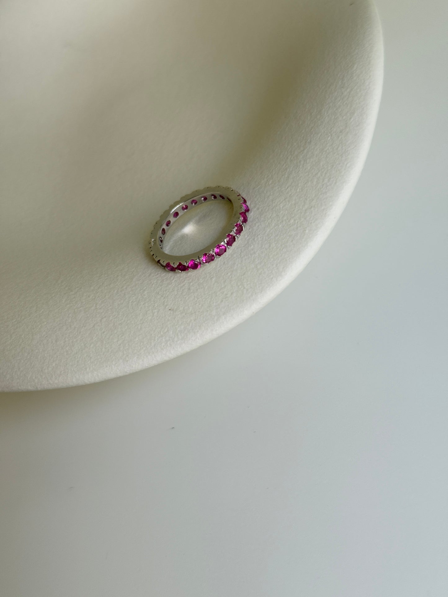 Eternity zirconi fucsia