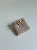 Anello Squadrato Baguette
