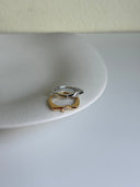 Anello Squadrato Baguette