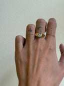 Anello Zircone Quadrato