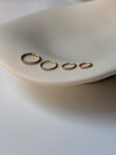 Piercing Hoop Sottile Zircone