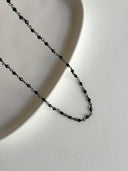 Choker spinello nero