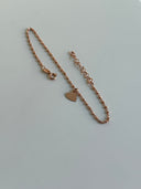 Bracciale Cuore Rosè