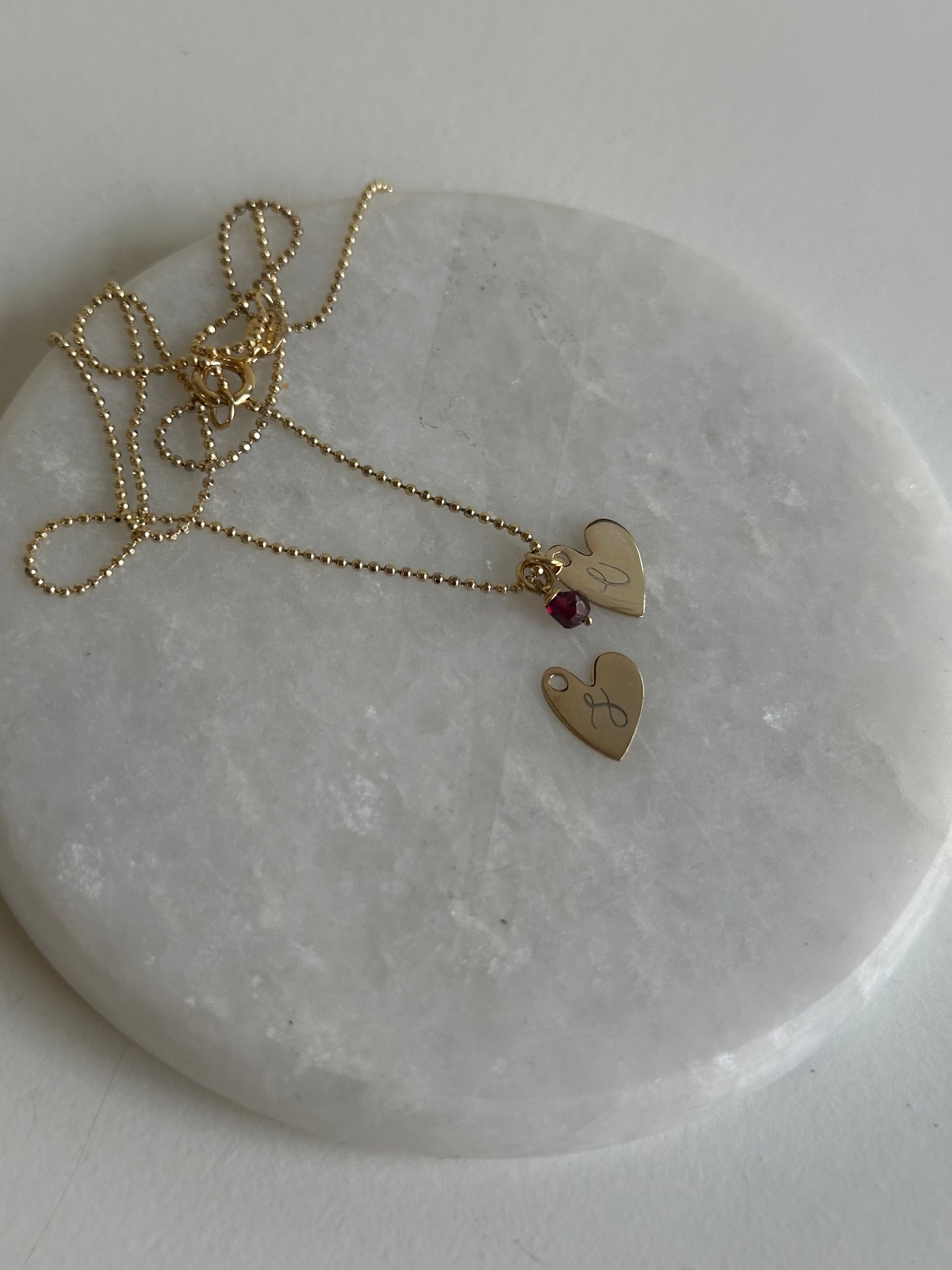 Collana cuore iniziale