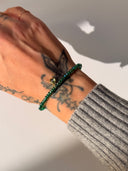 Bracciale Cristalli Verdi