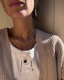 BLUE HEART NECKLACE