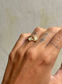 Doppio fiore Ring