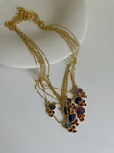 DOUBLE GEMMA NECKLACE