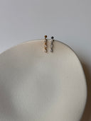 Piercing labret pendente goccioline