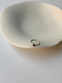 Anello Granato Naturale Oro 9k