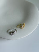 Doppio fiore Ring