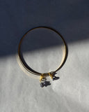 Bracciale Bangle con Iolite