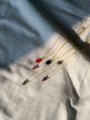 DOUBLE GEMMA NECKLACE