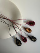 Collana Crystal Macrame