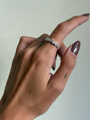 Anello Eternity Irregolare