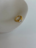 Anello Zircone Quadrato