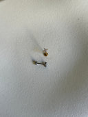 Piercing labret micro fiore