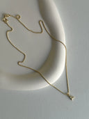 Collana a pallini con iniziale