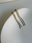 Cascata Zirconi Earrings