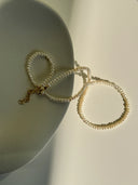 White Pearls Choker