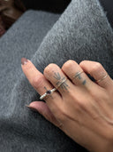 Anello Perle e Zircone