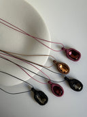 Collana Crystal Macrame