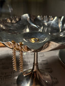 Crystal Leaves Earrings