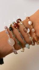 Bracciali elastici con pietre