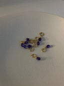 PURPLE TEARS charm