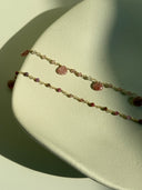 Quarzo Fragola Necklace