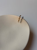 Piercing labret pendente goccioline