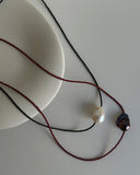 Obsidian Baroque Necklace