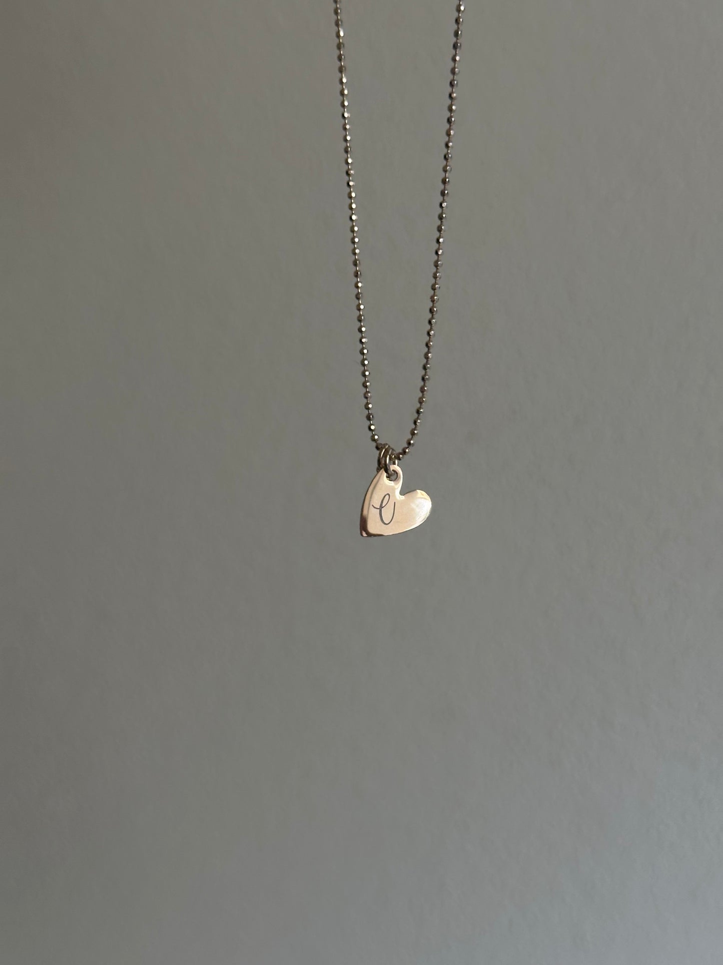 Collana cuore iniziale