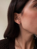 Hoops Punto Luce Zircone